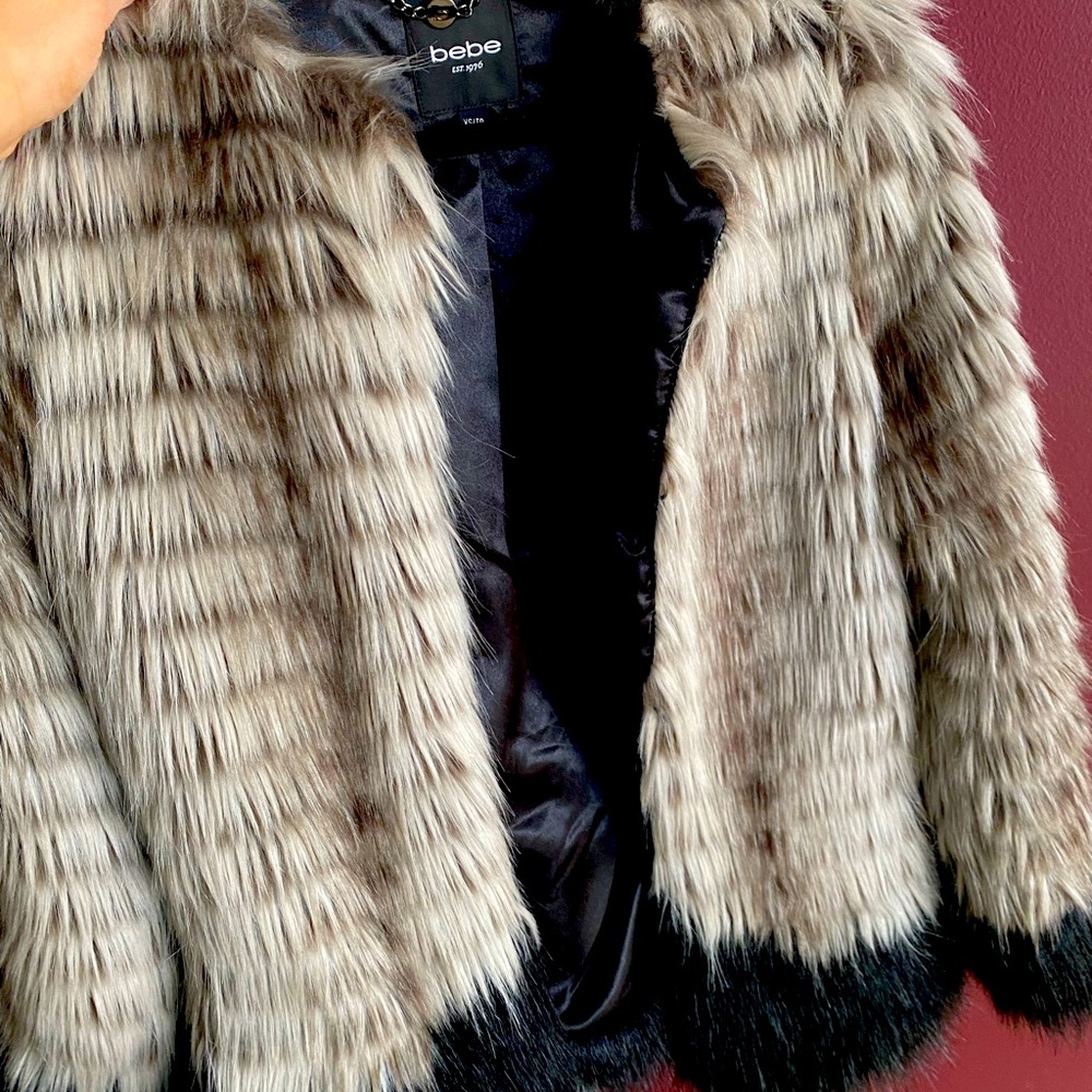 Bebe fur jacket - image 2